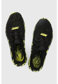 Crocs sneakersy kolor czarny. Nosek buta: okrągły. Zapięcie: sznurówki. Kolor: czarny. Materiał: guma