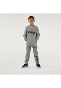 Bluza dziecięca Puma z kapturem. Typ kołnierza: kaptur. Materiał: poliester, bawełna, materiał. Sport: fitness