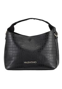 Valentino by Mario Valentino - VALENTINO Mała czarna torebka Wool. Kolor: czarny. Materiał: skórzane. Rodzaj torebki: na ramię #4