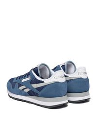 Reebok Sneakersy EO-CLASSIC LEATHER 100230514 Granatowy. Kolor: niebieski. Materiał: skóra, zamsz. Model: Reebok Classic #3