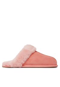 Ugg Kapcie W Scuffette II 1106872 Koralowy. Kolor: pomarańczowy. Materiał: skóra