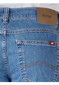 Mustang - MUSTANG TRAMPER STRAIGHT MĘSKIE SPODNIE JEANSOWE DENIM BLUE 1013975 5000 413