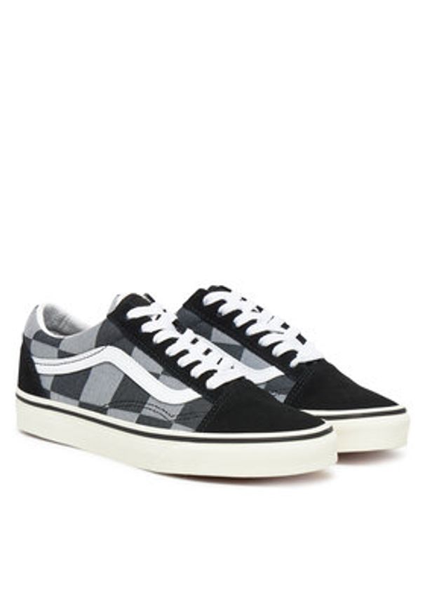 Vans Tenisówki Old Skool VN000D5NBMA1 Czarny. Kolor: czarny. Materiał: skóra