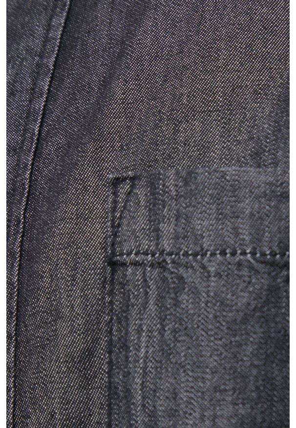 Only & Sons - Koszula jeansowa. Typ kołnierza: button down. Kolor: szary. Materiał: jeans. Wzór: gładki