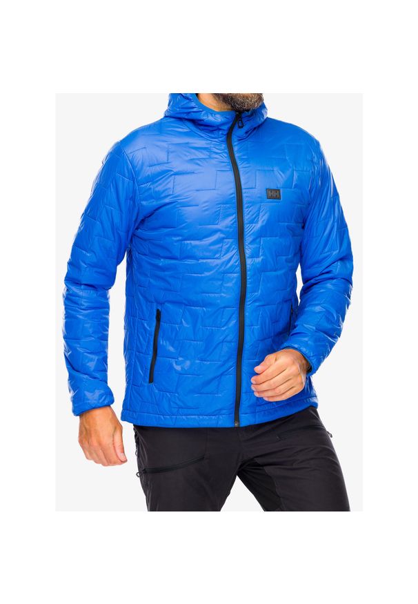 Kurtka ocieplana męska Helly Hansen Lifaloft Hooded Insulator Jacket. Kolor: niebieski