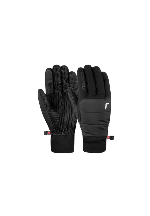 Rękawice Reusch Kavik TOUCH-TEC. Kolor: czarny, szary, wielokolorowy. Sezon: zima. Sport: narciarstwo