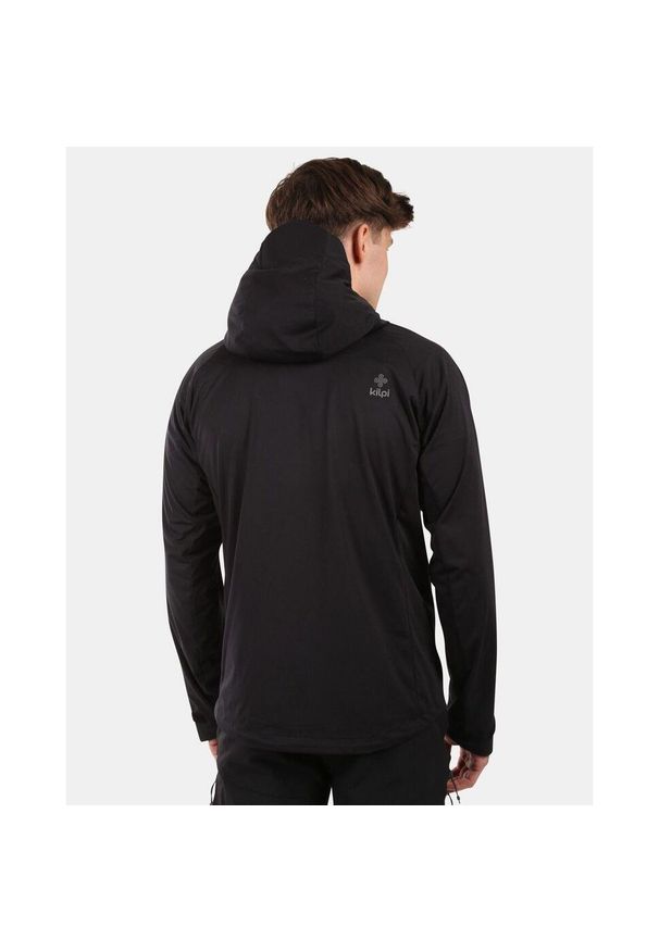 Kurtka turystyczna Kilpi Beltra. Kolor: czarny. Sport: turystyka piesza