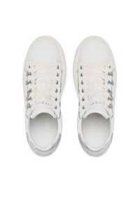 Guess Sneakersy Mely FL5MEL SMA12 Biały. Kolor: biały. Materiał: skóra