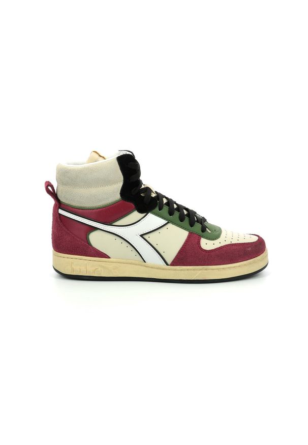 Diadora - Trampki DIADORA MAGIC BASKET MID LEGACY. Kolor: czerwony