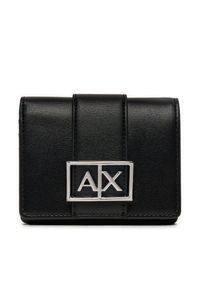 Portfel damski Armani Exchange. Kolor: czarny