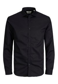 Jack & Jones Koszula 12201905 Czarny Slim Fit. Kolor: czarny. Materiał: bawełna #3