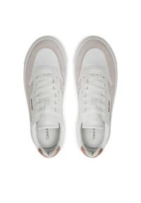 Calvin Klein Sneakersy Cupsole Lace Up W/Ml Mix M HW0HW02114 Biały. Kolor: biały. Materiał: skóra #4