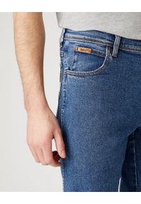 Wrangler - MĘSKIE SPODNIE JEANSOWE WRANGLER TEXAS SLIM STONEWASH W12S33010 112141144 #4