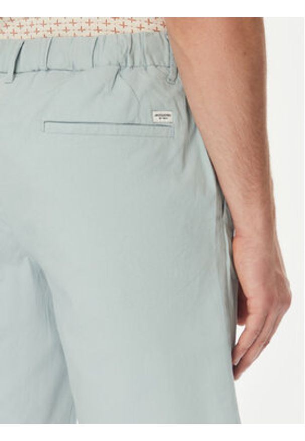 Jack & Jones - Jack&Jones Szorty materiałowe Jaiden 12274983 Błękitny Relaxed Fit. Kolor: niebieski. Materiał: bawełna