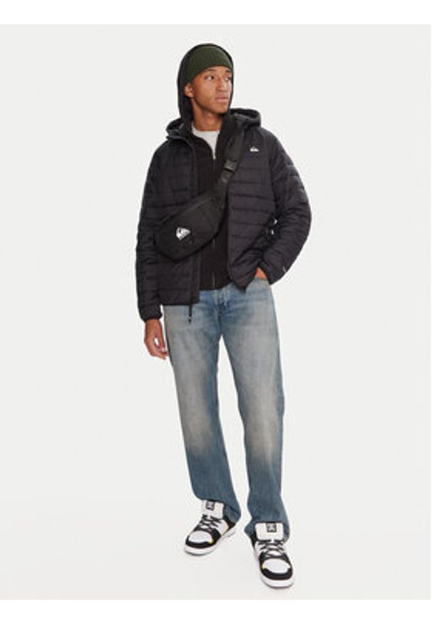 Quiksilver Kurtka przejściowa Scaly Hood EQYJK04189 Czarny Regular Fit. Kolor: czarny. Materiał: syntetyk