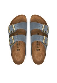 Birkenstock Klapki Arizona 1029253 Szary. Kolor: szary. Materiał: skóra #5