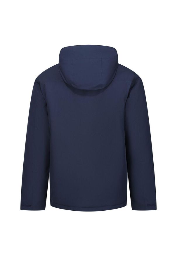 Regatta - Kurtka Wodoodporna Męska Ocieplana Navigate. Kolor: wielokolorowy, niebieski, szary. Sport: turystyka piesza