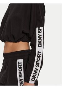 DKNY Sport Spodnie dresowe DP4P3462 Czarny Regular Fit. Kolor: czarny. Materiał: syntetyk #5