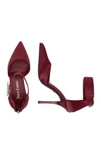 Juicy Couture Szpilki EO-LH24018-2A Bordowy. Kolor: czerwony. Materiał: materiał. Obcas: na szpilce #3