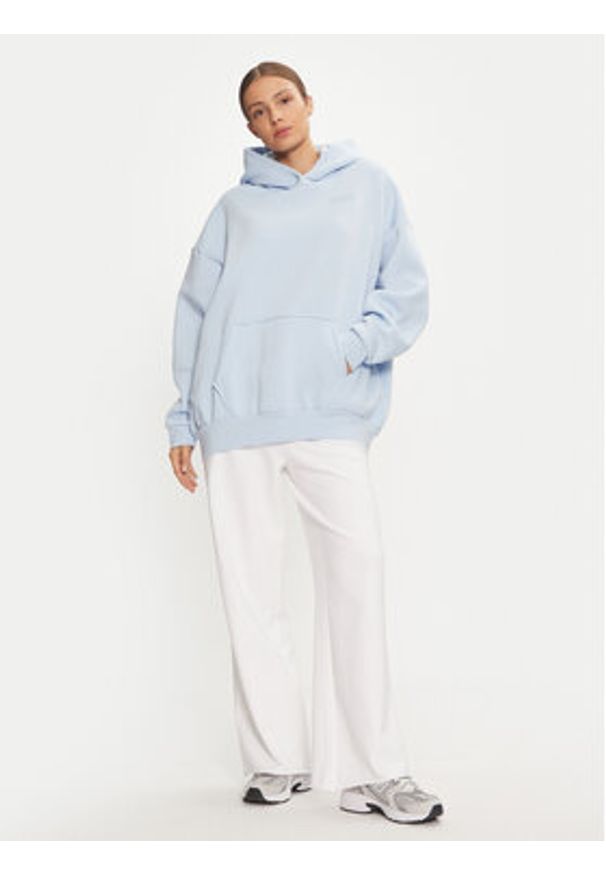 Under Armour Bluza UA Icon Fleece Ultra 1386501 Niebieski Oversize. Kolor: niebieski. Materiał: bawełna
