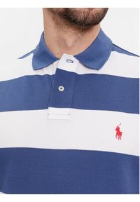 Polo Ralph Lauren Polo 710926400001 Niebieski Custom Slim Fit. Typ kołnierza: polo. Kolor: niebieski. Materiał: bawełna