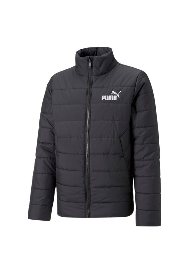 Kurtka Sportowa Dziecięca Puma Essentials Padded Czarny. Kolor: czarny. Materiał: puch. Styl: sportowy