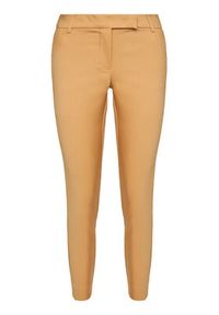 Marella Spodnie materiałowe Baci 31360908 Brązowy Slim Fit. Kolor: brązowy. Materiał: materiał, bawełna #3