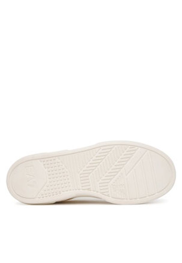 EA7 Emporio Armani Sneakersy 7X000338 AF18614 MZ188 Biały. Kolor: biały. Materiał: skóra