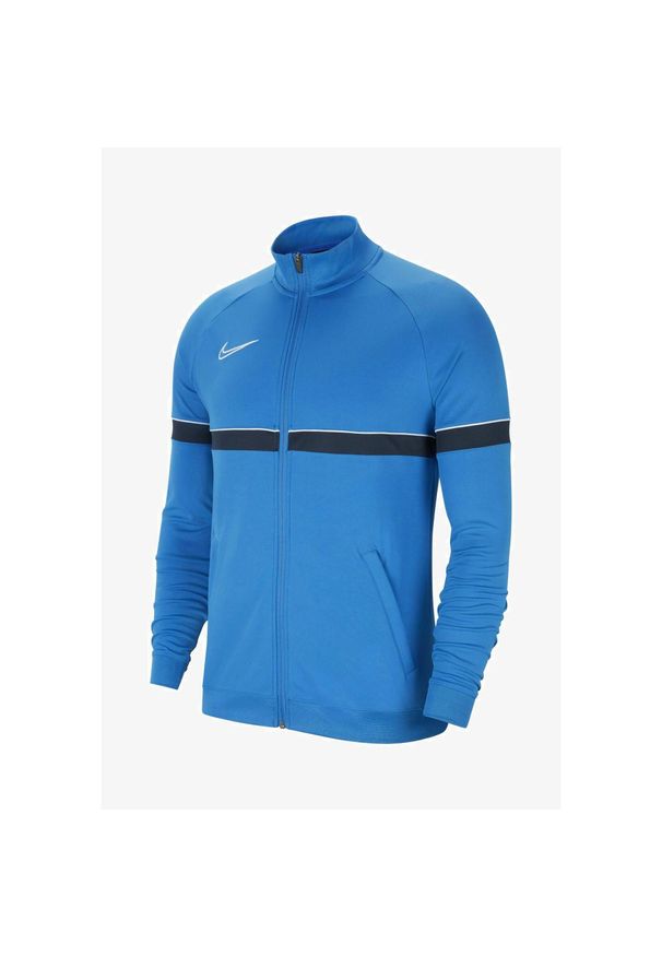 Bluza treningowa męska Nike Drifit Academy 21. Kolor: niebieski, wielokolorowy, biały. Sport: fitness