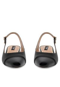 Nine West Baleriny SY2124 Czarny. Kolor: czarny. Materiał: syntetyk #5