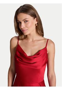 Swing Sukienka wieczorowa 5AI13600 Czerwony Slim Fit. Kolor: czerwony. Materiał: syntetyk. Styl: wizytowy #5