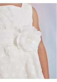 Abel & Lula Sukienka elegancka 5044 Biały Regular Fit. Kolor: biały. Materiał: syntetyk. Styl: elegancki