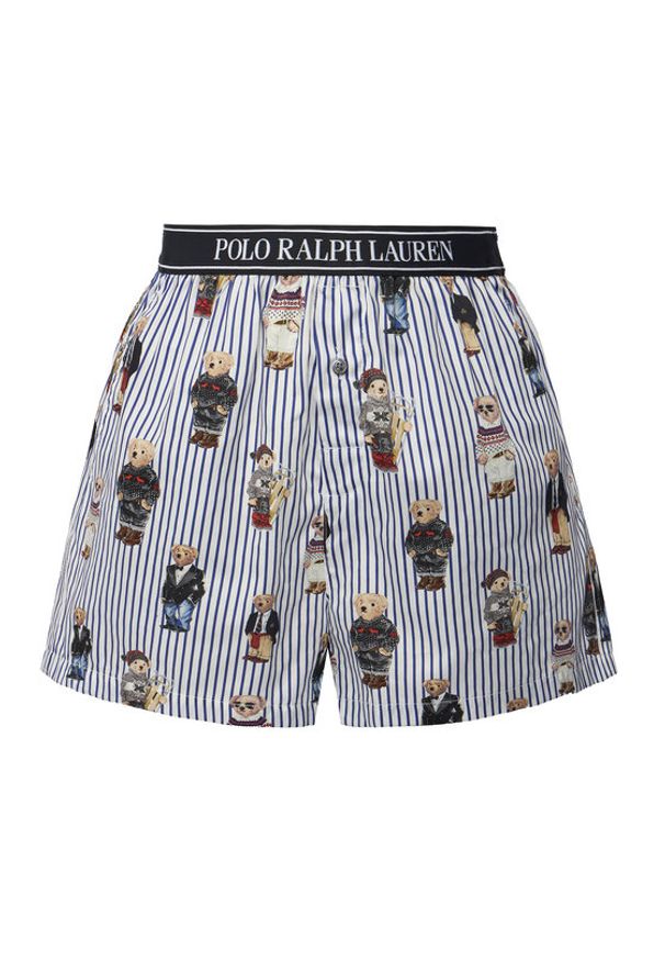 Polo Ralph Lauren Szorty piżamowe 4P0119 Błękitny Relaxed Fit. Kolor: niebieski. Materiał: bawełna