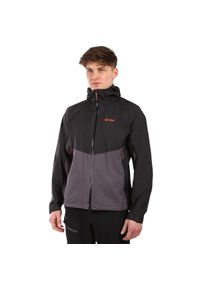 Męska kurtka wodoodporna Kilpi HURRICANE-M. Kolor: czarny. Materiał: nylon. Sezon: zima. Sport: narciarstwo