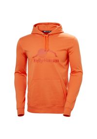 Bluza Helly Hansen Nord Graphic. Typ kołnierza: kaptur. Kolor: pomarańczowy. Sport: wspinaczka