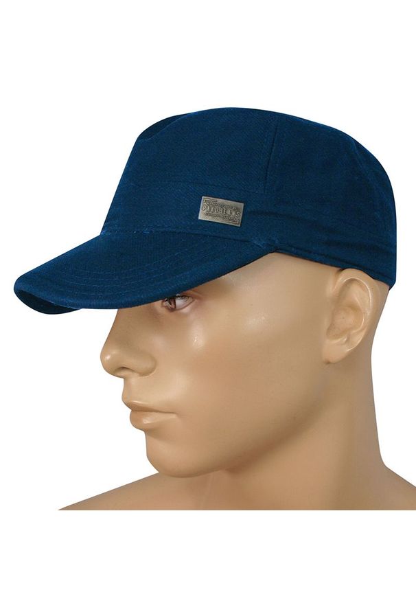 Niebieska czapka Pako Jeans na jesień