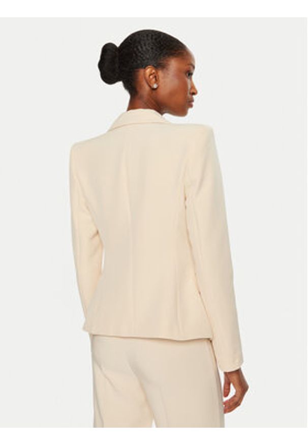 Rinascimento Marynarka CFC0119987003 Beżowy Regular Fit. Kolor: beżowy. Materiał: syntetyk