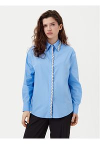 Motivi Koszula 5356W000379N Niebieski Relaxed Fit. Kolor: niebieski. Materiał: bawełna #1