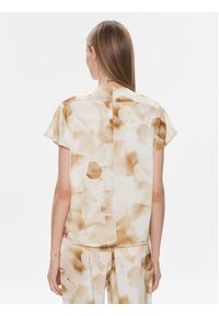 Calvin Klein Bluzka K20K206888 Beżowy Regular Fit. Kolor: beżowy. Materiał: syntetyk #2