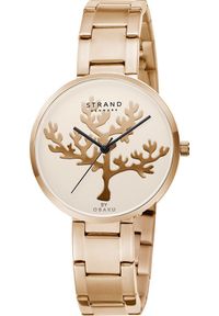 Zegarek Strand Zegarek damski Strand S700LXVVSV-DCR różowe złoto. Kolor: złoty, wielokolorowy, różowy #1