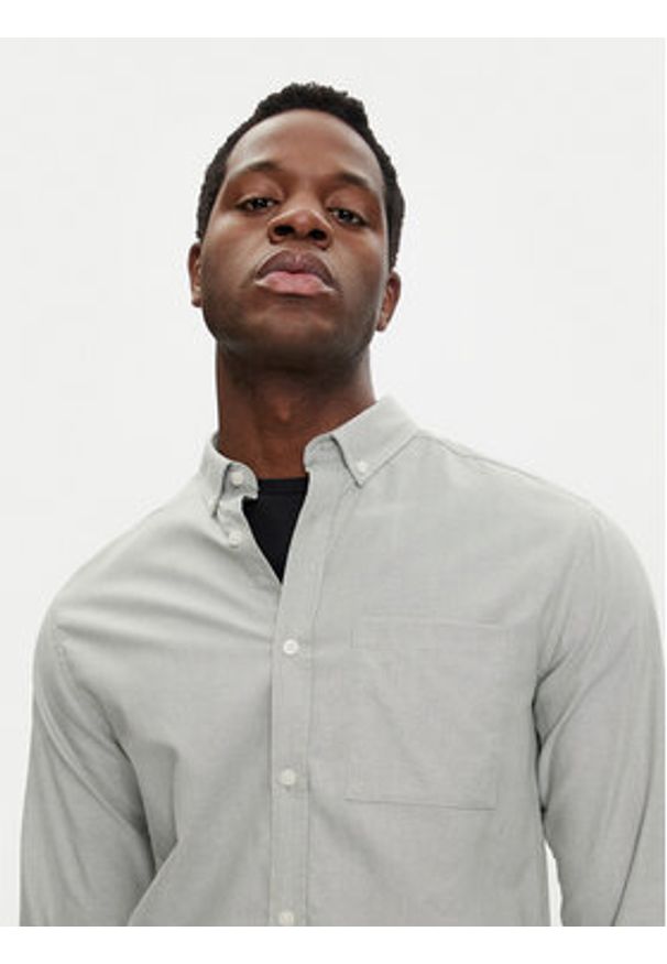Only & Sons Koszula Alvaro 22006479 Zielony Slim Fit. Kolor: zielony. Materiał: bawełna