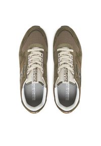 Napapijri Sneakersy Virtus NP0A4IQH Khaki. Kolor: brązowy. Materiał: materiał #3
