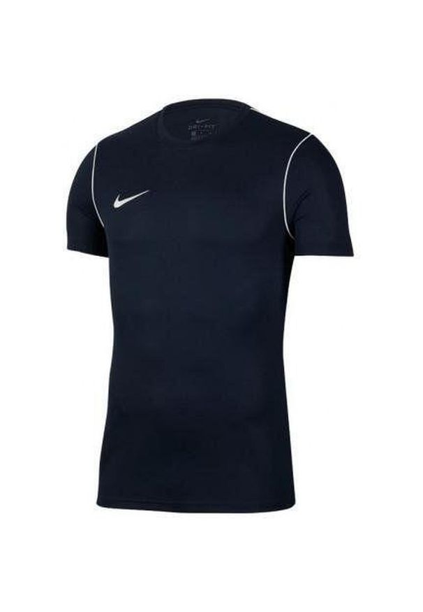 Koszulka piłkarska chłopięca Nike JR Park 20. Kolor: czarny. Długość rękawa: krótki rękaw. Długość: krótkie. Sport: piłka nożna