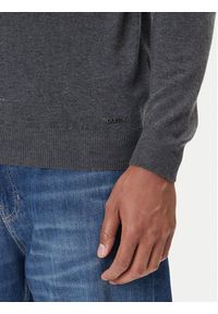Guess Golf M5BR09 Z0432 Szary Regular Fit. Typ kołnierza: golf. Kolor: szary. Materiał: syntetyk