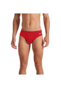 Slipy kąpielowe męskie Nike Hydrastrong Solid Brief. Kolor: czerwony