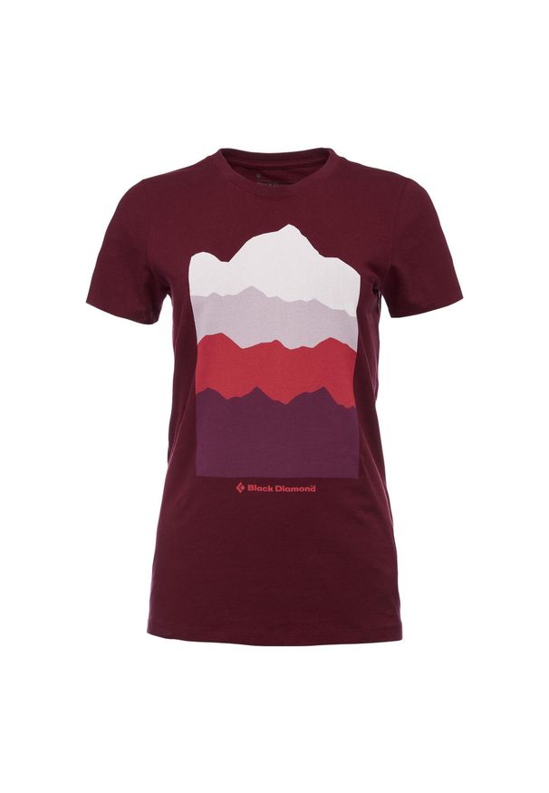 Koszulka turystyczna Damska Black Diamond Vista T-shirt. Kolor: różowy