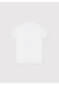 Pako Lorente - PAKO LORENTE – Gładki t-shirt polo w białym kolorze. Okazja: na co dzień. Typ kołnierza: polo. Kolor: szary, biały, czerwony, różowy, oliwkowy. Materiał: bawełna. Wzór: gładki. Styl: casual #3
