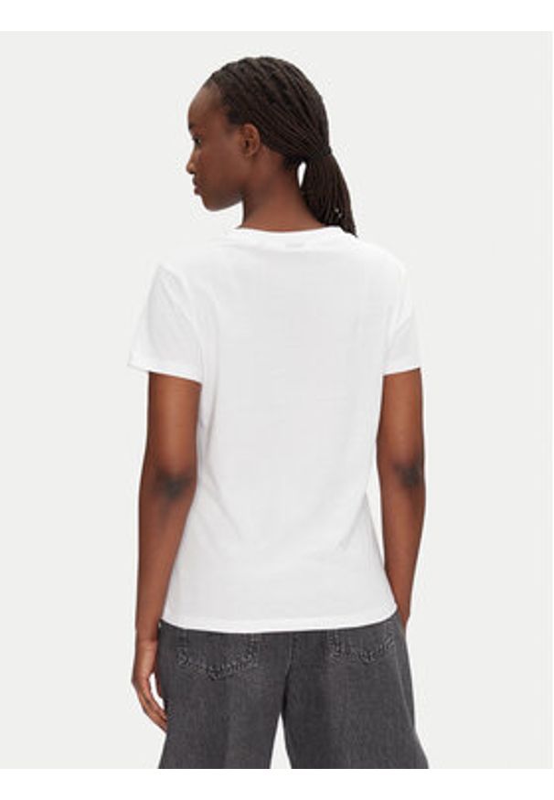 BOSS T-Shirt C_Esogo_3 50545288 Biały Regular Fit. Kolor: biały. Materiał: bawełna