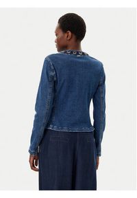 Liu Jo Kurtka jeansowa UA5135 D4448 Niebieski Regular Fit. Kolor: niebieski. Materiał: bawełna #5