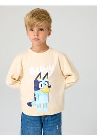 Sinsay - Koszulka z długimi rękawami Bluey - kremowy. Kolor: kremowy. Długość rękawa: długi rękaw. Długość: długie #1